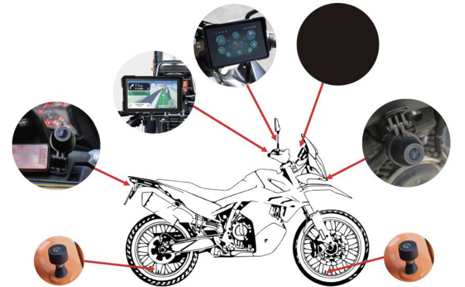 Pantalla Carplay / Android Auto para moto